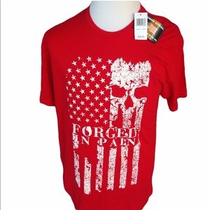 Patriotic Forged In Pain T Shirt